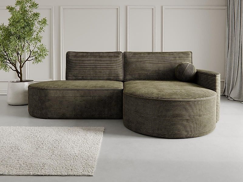 Compleo Ecksofa L MORENO, Designer Couch günstig online kaufen