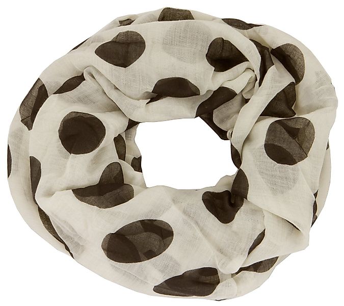 AvaMia Modeschal 4582-Punkte Loop Schal Schlauchschal mit Punkte gemustert, günstig online kaufen