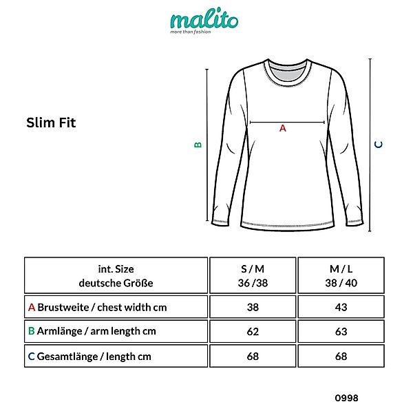 Muse Rundhalsshirt Langarm Longshirt mit Spitzensaum 0998 günstig online kaufen