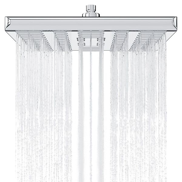 Wellgro Duschbrause Regendusche ABS-Kunststoff günstig online kaufen