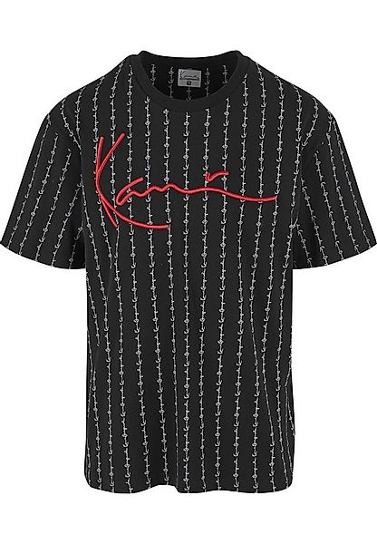 Karl Kani T-Shirt Karl Kani Herren KKMQ12130BLK Signature Logo Pinstripe Te günstig online kaufen