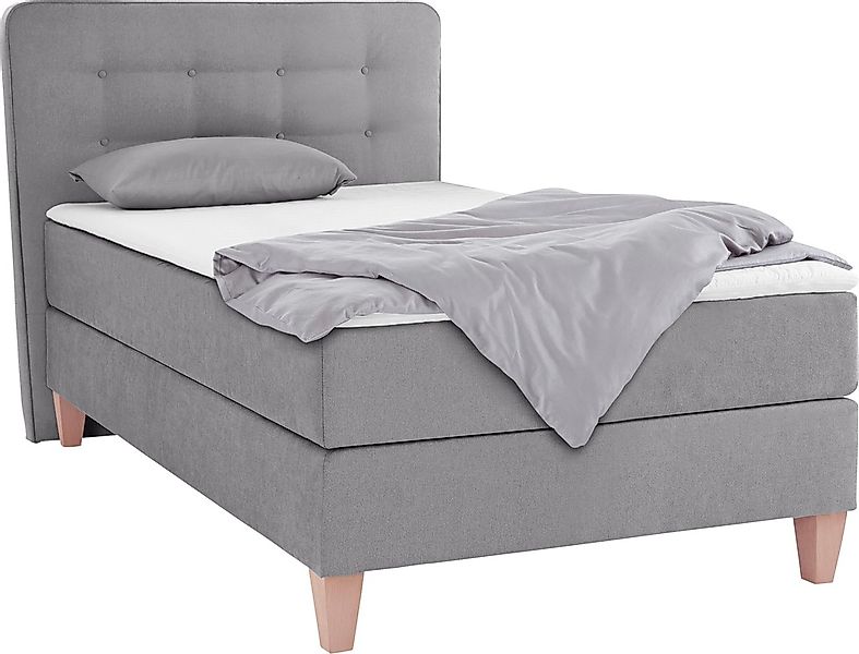 Home affaire Boxspringbett "Ascola", incl. Topper, 5, Breiten, 3 Ausführung günstig online kaufen