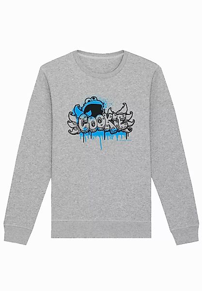 F4NT4STIC Sweatshirt "Sesamstraße Cookie Fingers Graffiti", Premium Qualitä günstig online kaufen