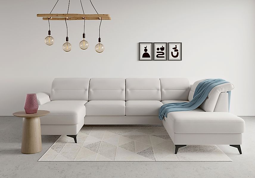 sit&more Wohnlandschaft "Sinatra U-Form" optional mit Kopfteilverstellung u günstig online kaufen