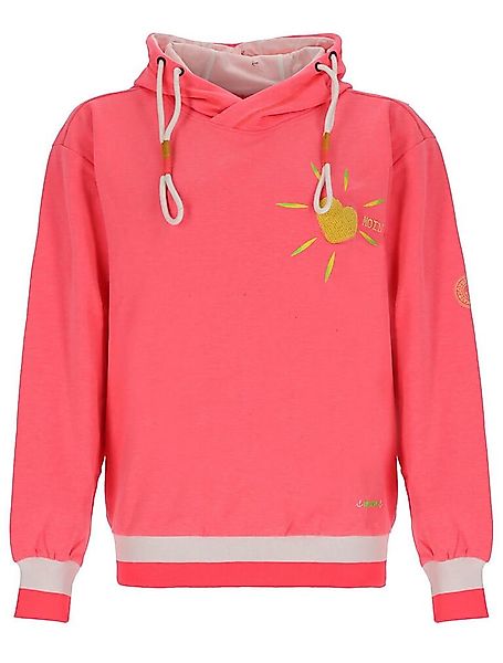 Wattlöper Kapuzenpullover 80804 Damen Sweathoody mit Frottee-Herz - Modisch günstig online kaufen