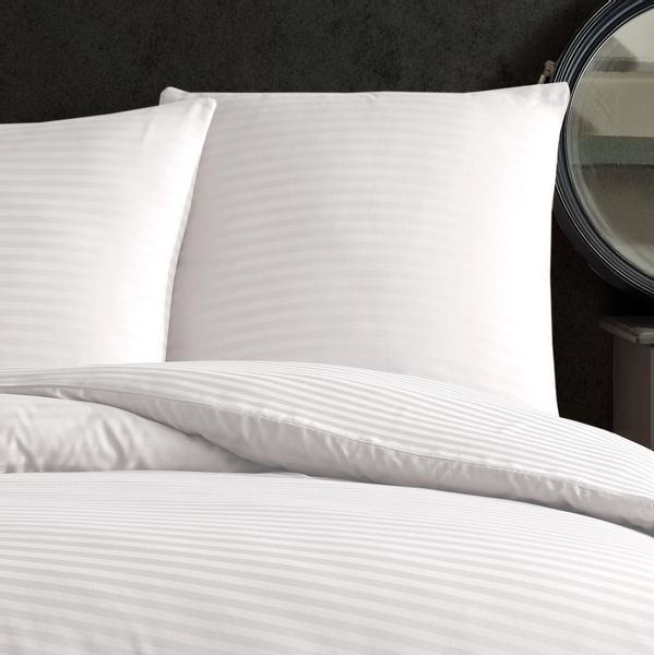 Nordqueen Bettwäsche Nordqueen Satin Gestreift Bettwäsche, günstig online kaufen