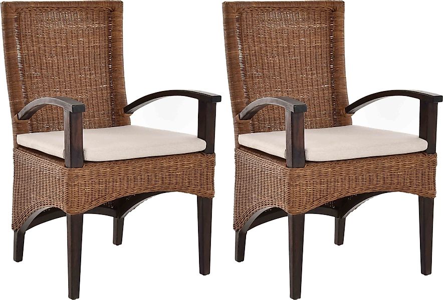 Krines Home Esszimmerstuhl 2er Set Esszimmerstuhl günstig online kaufen