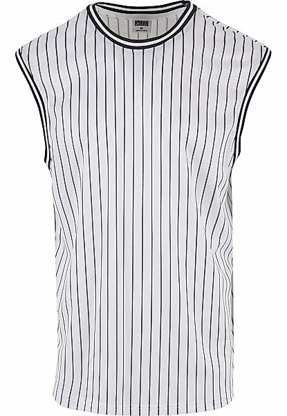 URBAN CLASSICS Tanktop "Urban Classics Striped Mesh Tanktop" 1 Stk. günstig online kaufen