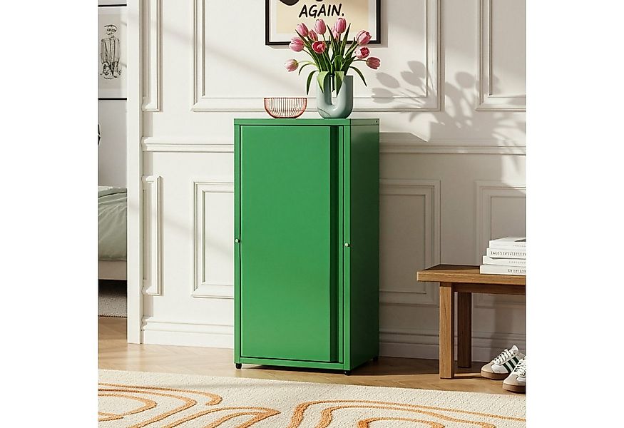 en.casa Mehrzweckschrank »Burlöv« mit 1 Tür und 2 Ablagen 88x40x35 cm Apfel günstig online kaufen