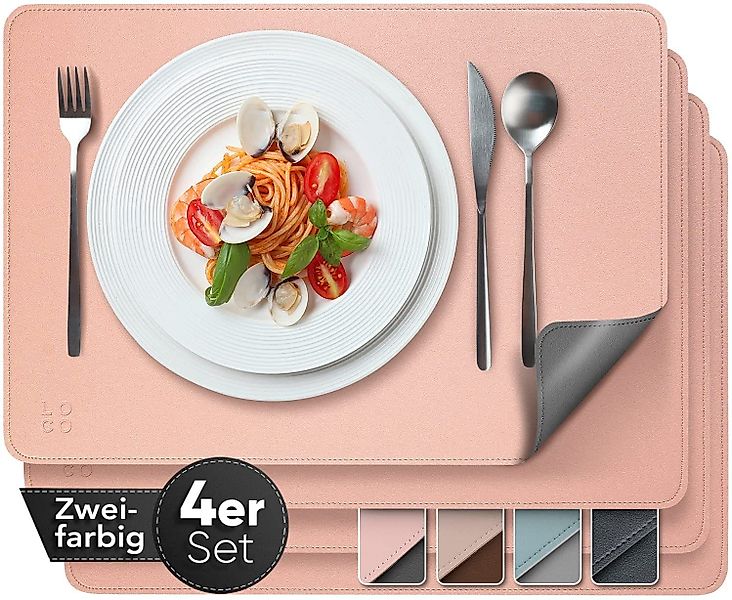 Loco Bird Platzset aus Kunstleder, 4er günstig online kaufen