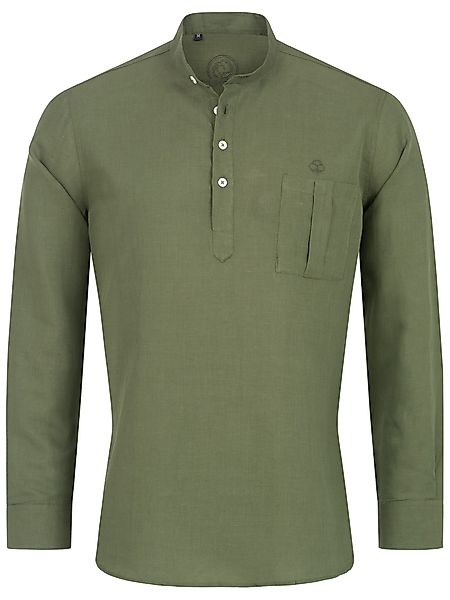 Indumentum Leinenhemd Herren Hemd Schlupfhemd Mao günstig online kaufen