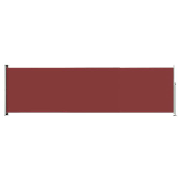 furnicato Seitenmarkise Ausziehbar 180x600 cm Rot günstig online kaufen