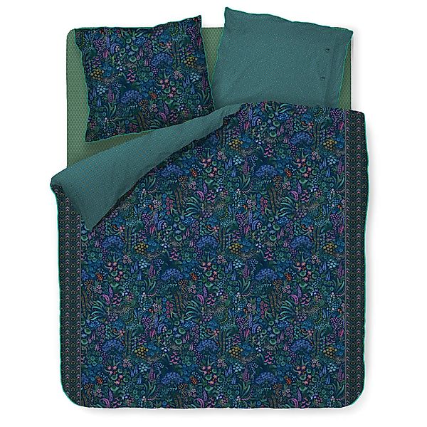 PiP Studio Bettwäsche Querida Dunkelblau, Perkal, günstig online kaufen