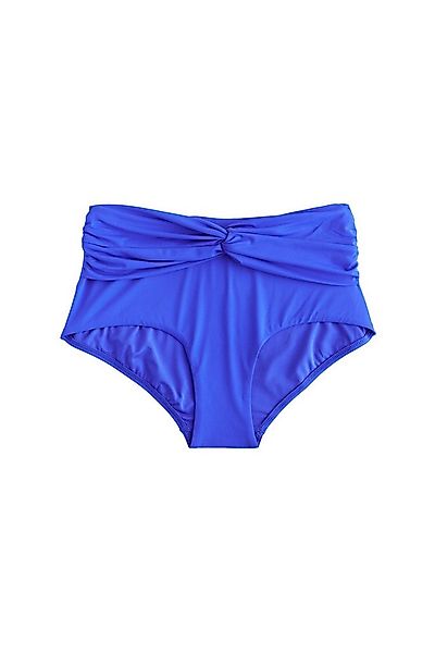 Next Bikini-Hose Bikinihose mit mittelhohem Bund und Raffung (1-St) günstig online kaufen