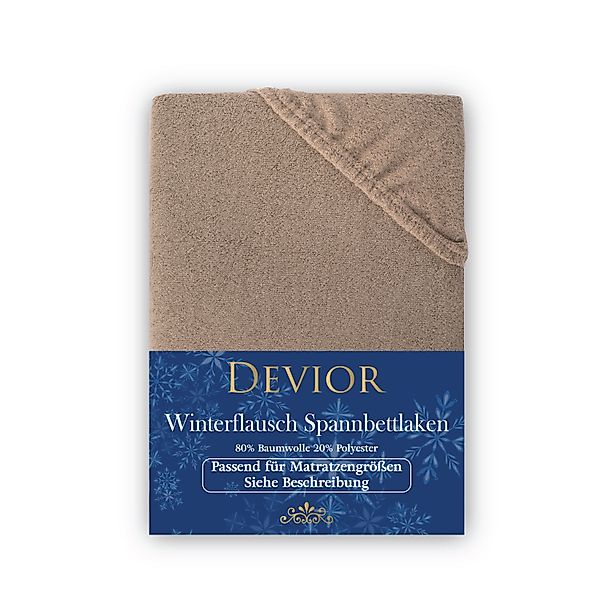 Devior Spannbettlaken Fleece 80% Baumwolle 20% günstig online kaufen