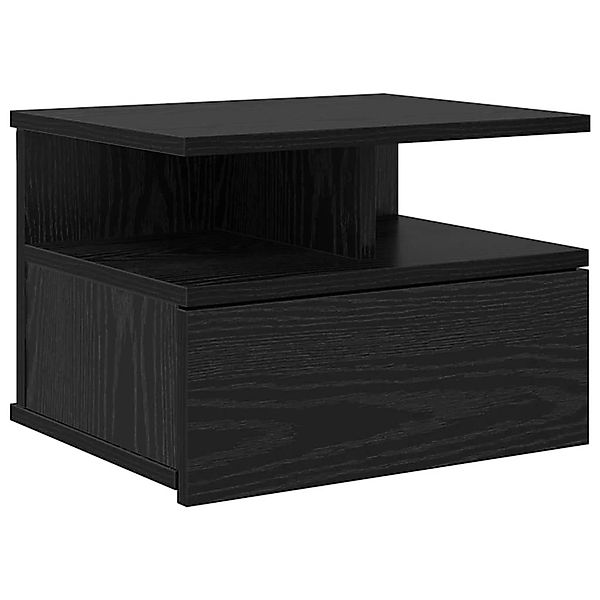 vidaXL Schwebender Nachttisch Schwarze Eiche 40 x 31 x 27 cm 871756 günstig online kaufen