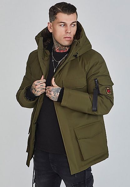 Siksilk Parka SikSilk Herren Grüner Parka günstig online kaufen