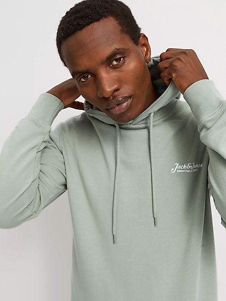 Jack & Jones Kapuzensweatshirt "JJBEAU – Sweater mit Logodruck, Slim Fit un günstig online kaufen
