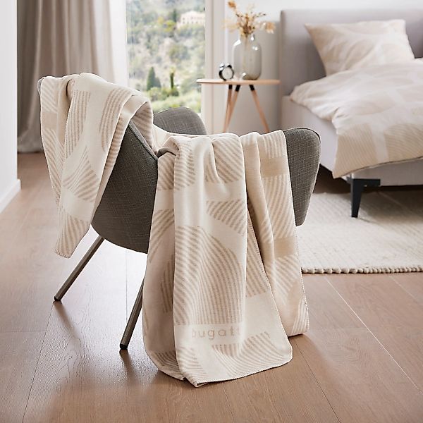 bugatti Wohndecke "Wohndecke bugatti" mit bugatti-Logo günstig online kaufen