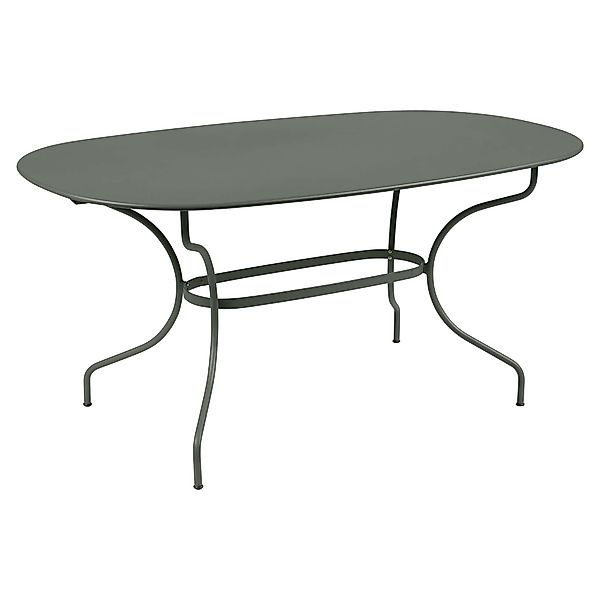 Opéra+ Ovaler Tisch 160 x 90 cm Outdoor Rosmarin günstig online kaufen