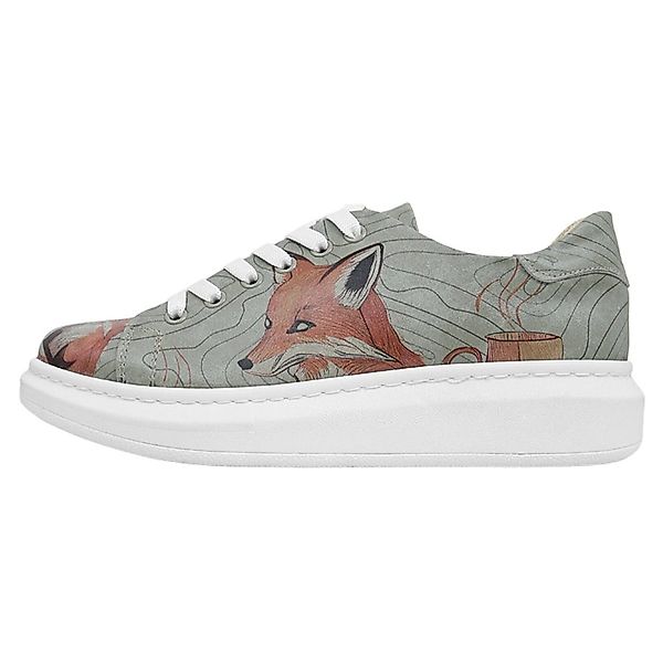 DOGO Plateausneaker "Myra Low-Top Sneaker Bear With A Balloon Damen Sneaker günstig online kaufen