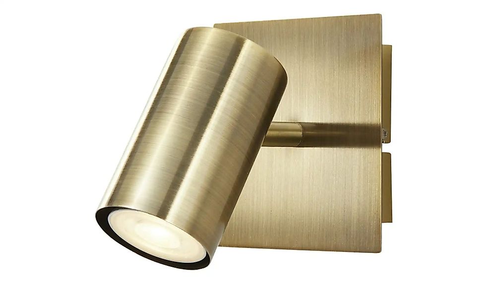 Trio Strahler  1-flammig  altmessing   ¦ gold ¦ Maße (cm): B: 9 H: 16 T: 12 günstig online kaufen