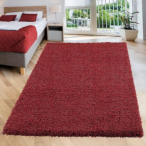 Sanat Hochflor-Teppich "LOCA" rechteckig 30 mm Höhe Wohnzimmer, Langflor, S günstig online kaufen