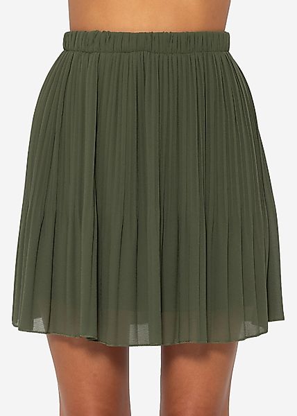 SASSYCLASSY Plisseerock Mini Plissée Rock Damen günstig online kaufen