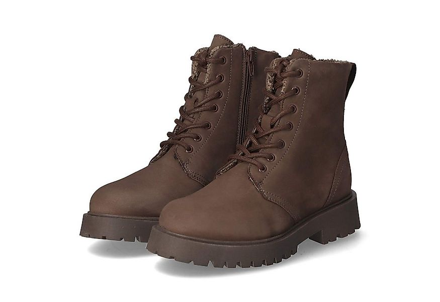 Apple of Eden Apple of Eden GENEVE 5 Damen Rauleder braun Winterstiefel günstig online kaufen