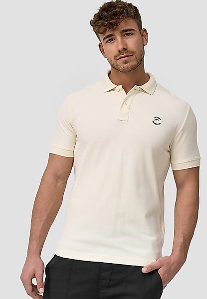 Indicode Poloshirt Wadim mit feiner Logo-Stickerei günstig online kaufen
