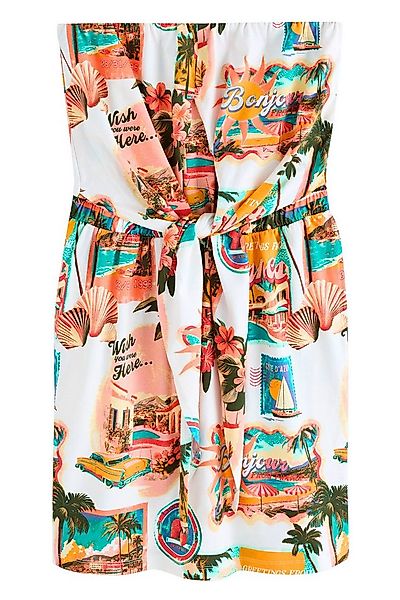 Next Jerseykleid Jersey-Minikleid mit Bandeau und Bindedetail (1-tlg) günstig online kaufen