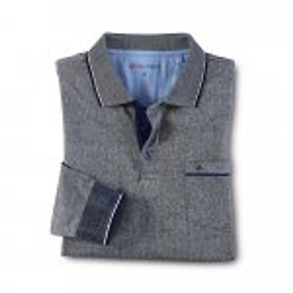 Pique-Langarmshirt, SET günstig online kaufen