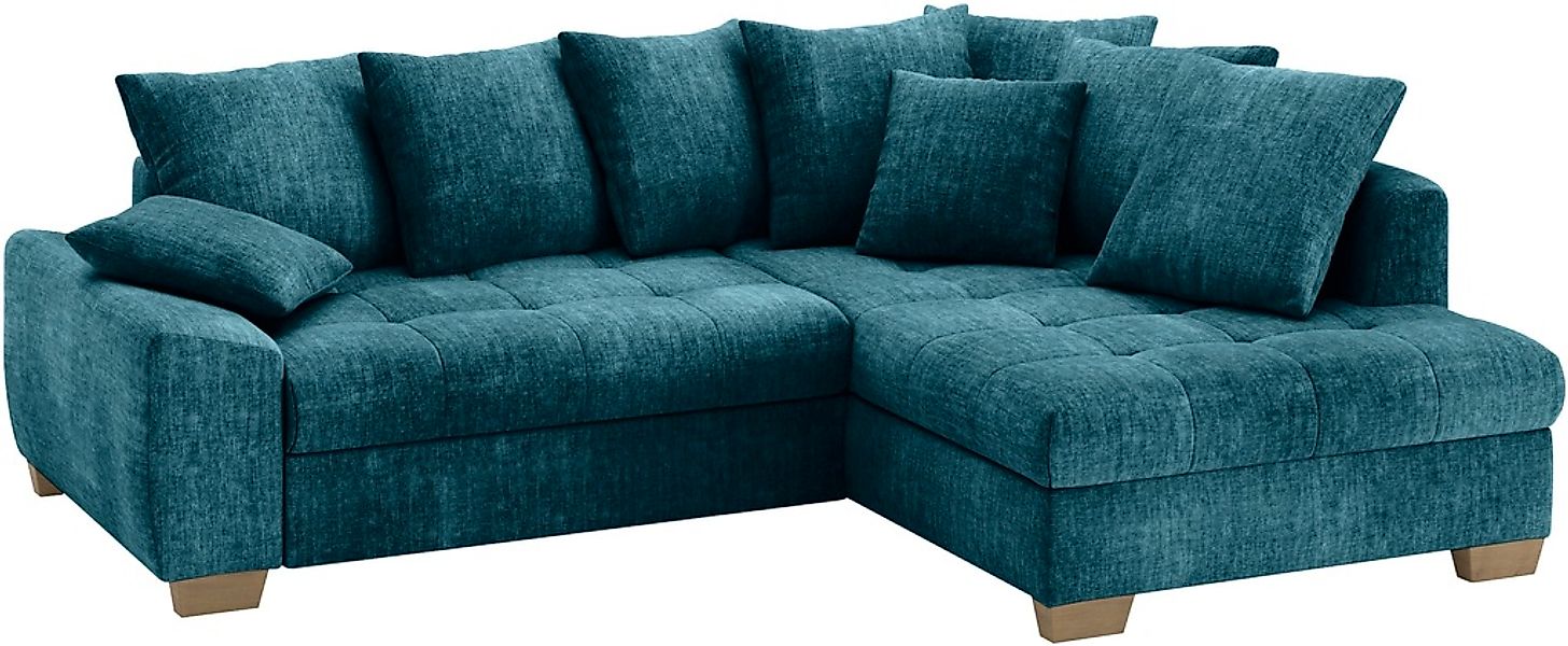 Mr. Couch Ecksofa "Nikita II, L-Form", Wahlweise mit Bettfunktion, Bettkast günstig online kaufen