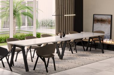 Endo-Moebel Esstisch Lungo XXL 130-405 cm, günstig online kaufen