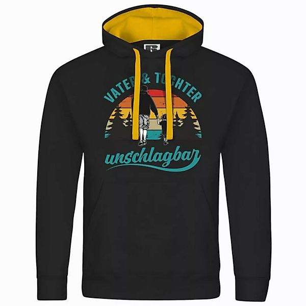 deinshirt Kapuzenpullover Herren Kapuzenpullover Vater und Tochter Unschlag günstig online kaufen