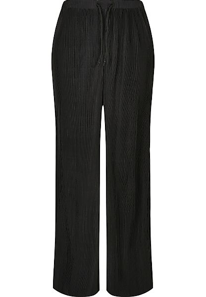 URBAN CLASSICS Stoffhose "Urban Classics Damen Ladies Plisse Pants" günstig online kaufen