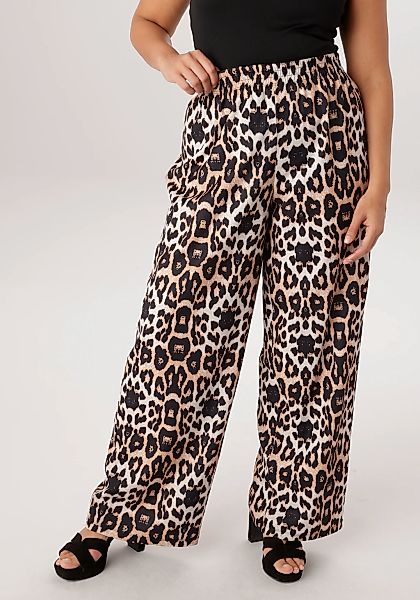 Aniston PLUS Schlupfhose in trendigem Leoprint - NEUE KOLLEKTION günstig online kaufen