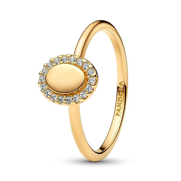 Pandora Fingerring Oval Goldfarben günstig online kaufen