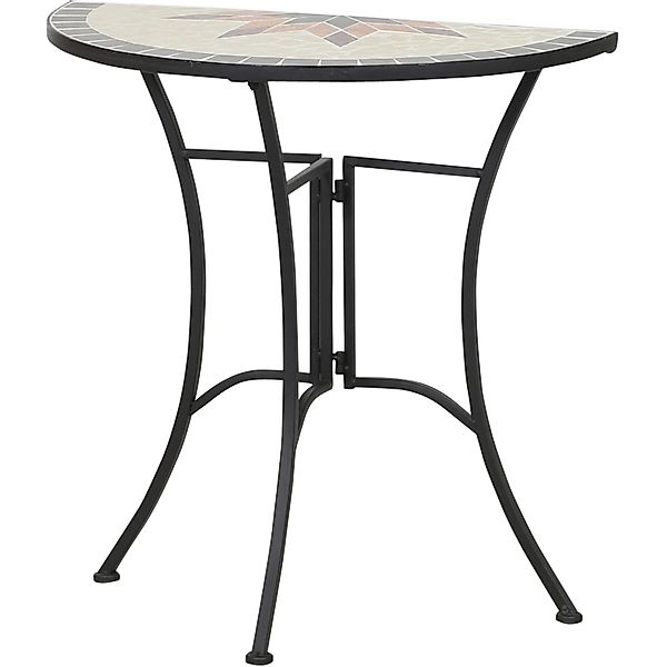 Siena Garden Gartentisch Stella Rechteckig Grau 70 cm x 35,5 cm günstig online kaufen