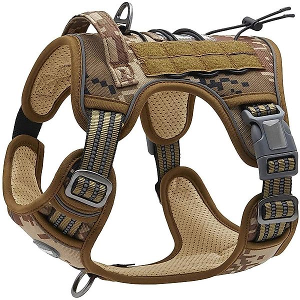 zggzerg Hunde-Geschirr Taktisches Hundegeschirr, Anti Zug günstig online kaufen