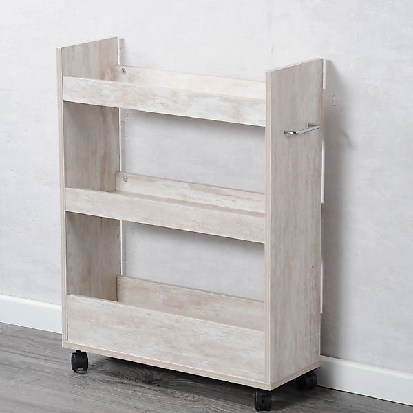 KESPER® Küchenwagen »Nischenregal, weiß gekälkt, FSC« günstig online kaufen