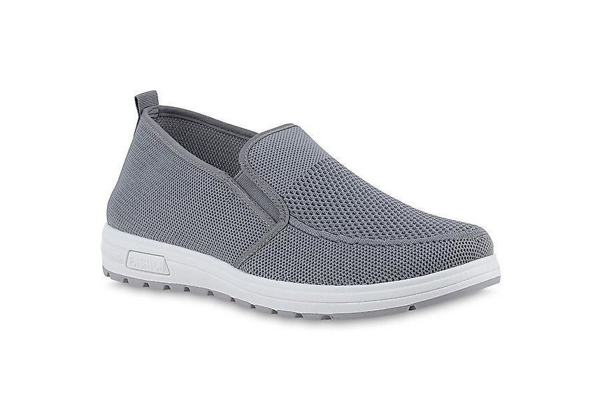 VAN HILL 841706 Laufschuh Herren Slip Ons Sportschuhe Sportliche Strick Pro günstig online kaufen