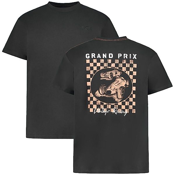 North T-Shirt mit Rückenprint Farbe schwarz Größe: 5XL günstig online kaufen