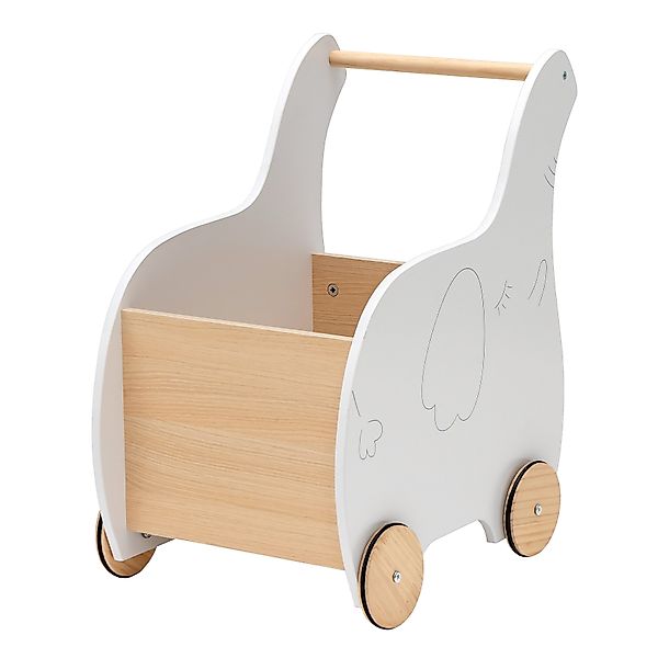 COSTWAY Lauflernwagen 2 in 1 Spielzeugkiste, günstig online kaufen