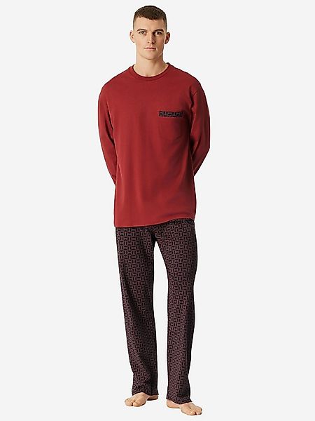 Schiesser Pyjama Comfort Nightwear (2 tlg) schlafanzug schlafmode bequem günstig online kaufen