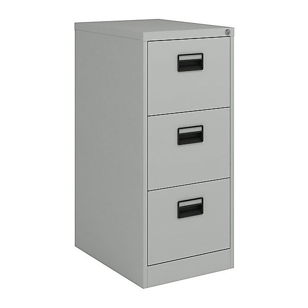 en.casa Aktenschrank Schubladenschrank »Rääkkylä« 103x45x62cm Grau Stahl günstig online kaufen