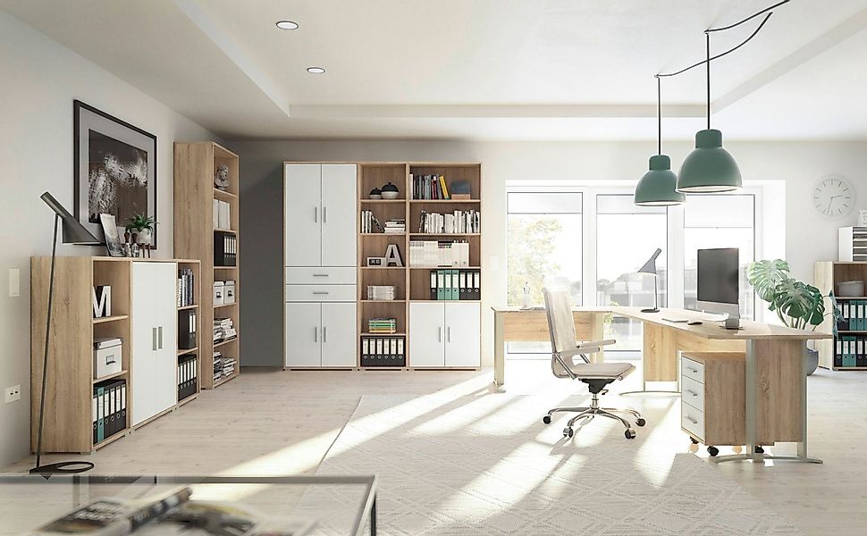 BEGA OFFICE Büromöbel-Set Office Line, (Komplett günstig online kaufen