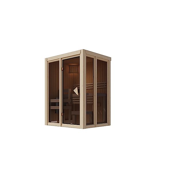 Chillroi 68 mm Sauna Ida 3 Ofen 3,6 kW Integierte Steuerung Premium günstig online kaufen