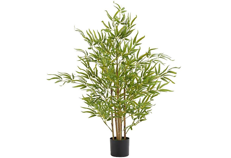 Künstliche Zimmerpflanze Künstlicher Bambusbaum Bambusbaum, tectake, Höhe 1 günstig online kaufen