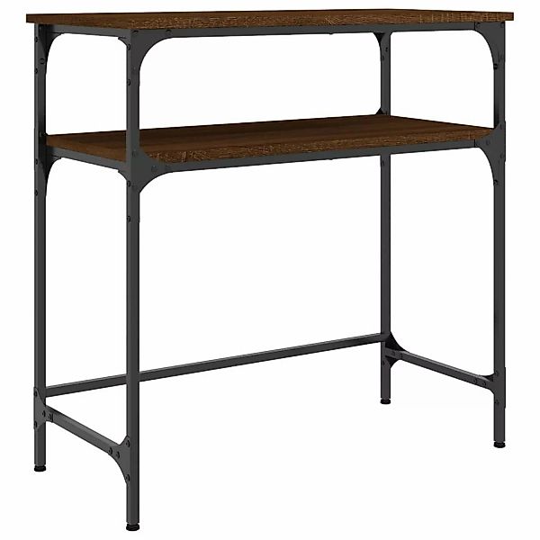 vidaXL Beistelltisch Konsolentisch Braun Eichen-Optik 75x35,5x75 günstig online kaufen